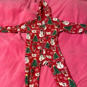 Christmas Pajamas Size 5-6 Fleece